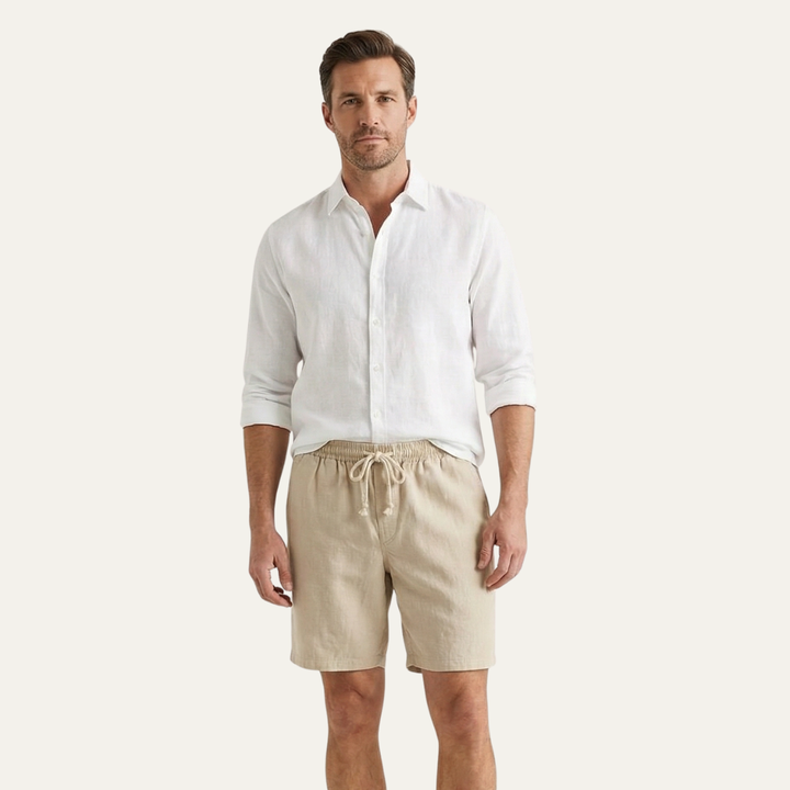 Rowley Leinenshorts