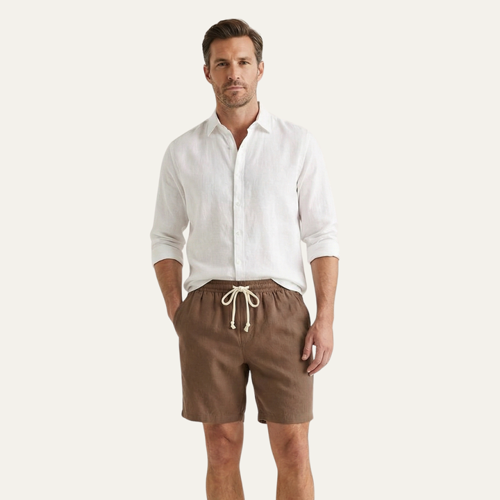 Rowley Leinenshorts