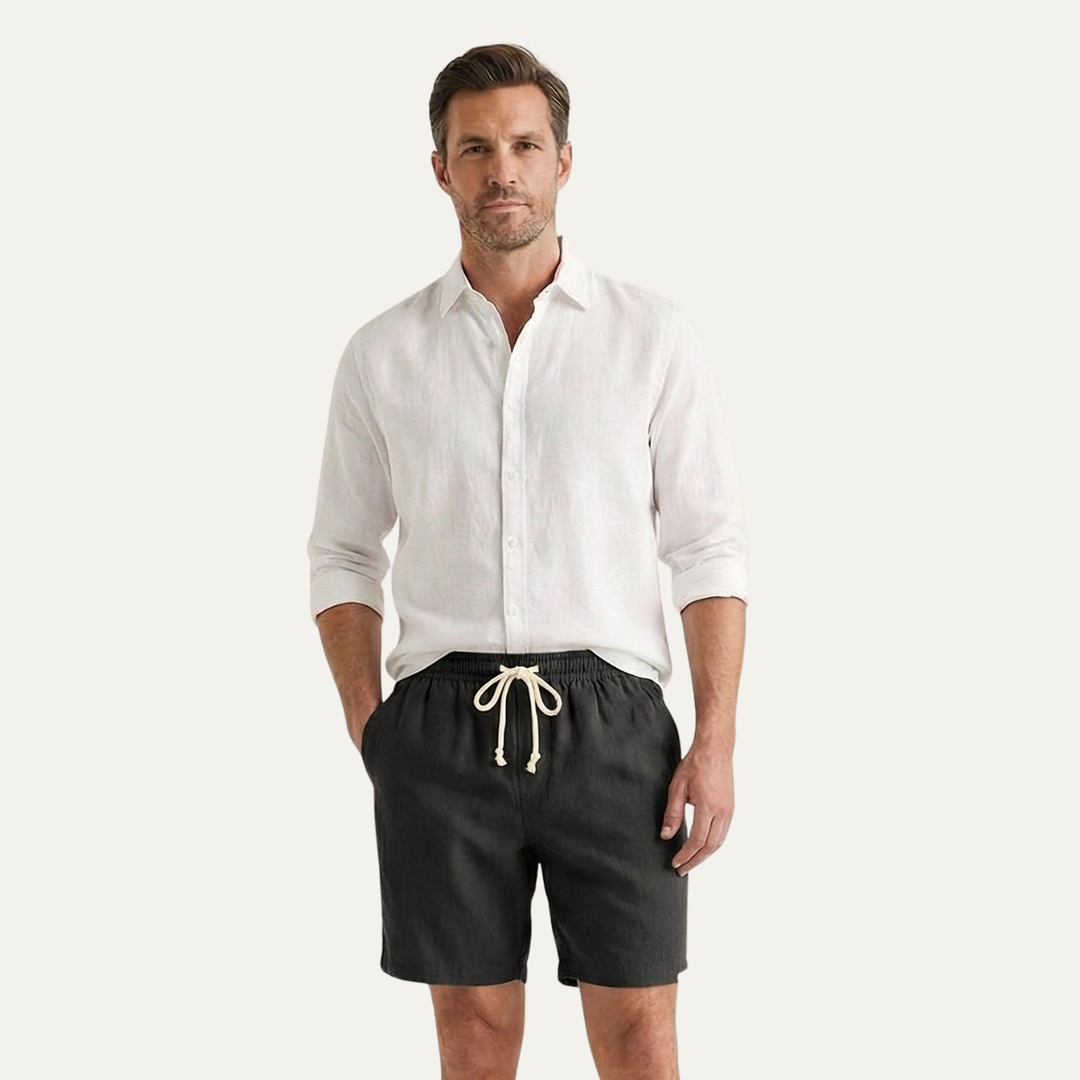 Rowley Leinenshorts