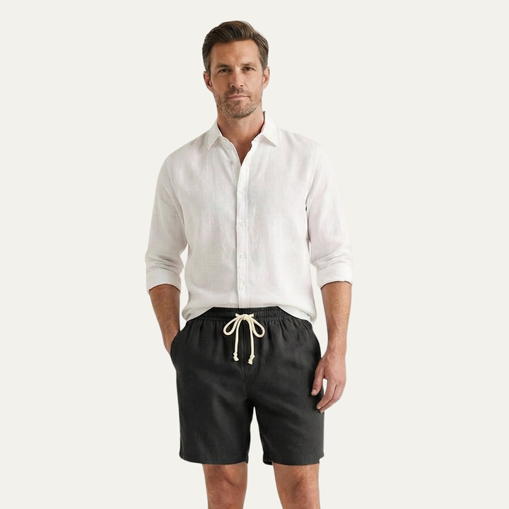 Rowley Leinenshorts