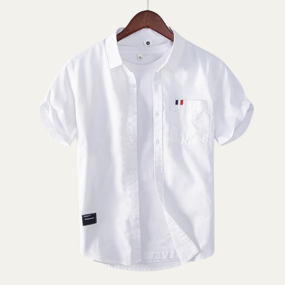 Salerno Baumwollhemd Slim Fit