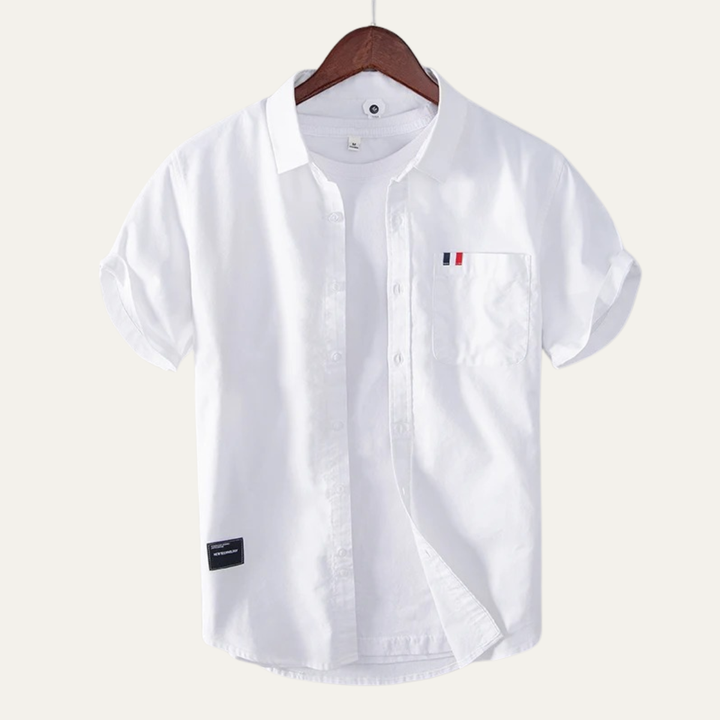 Salerno Baumwollhemd Slim Fit