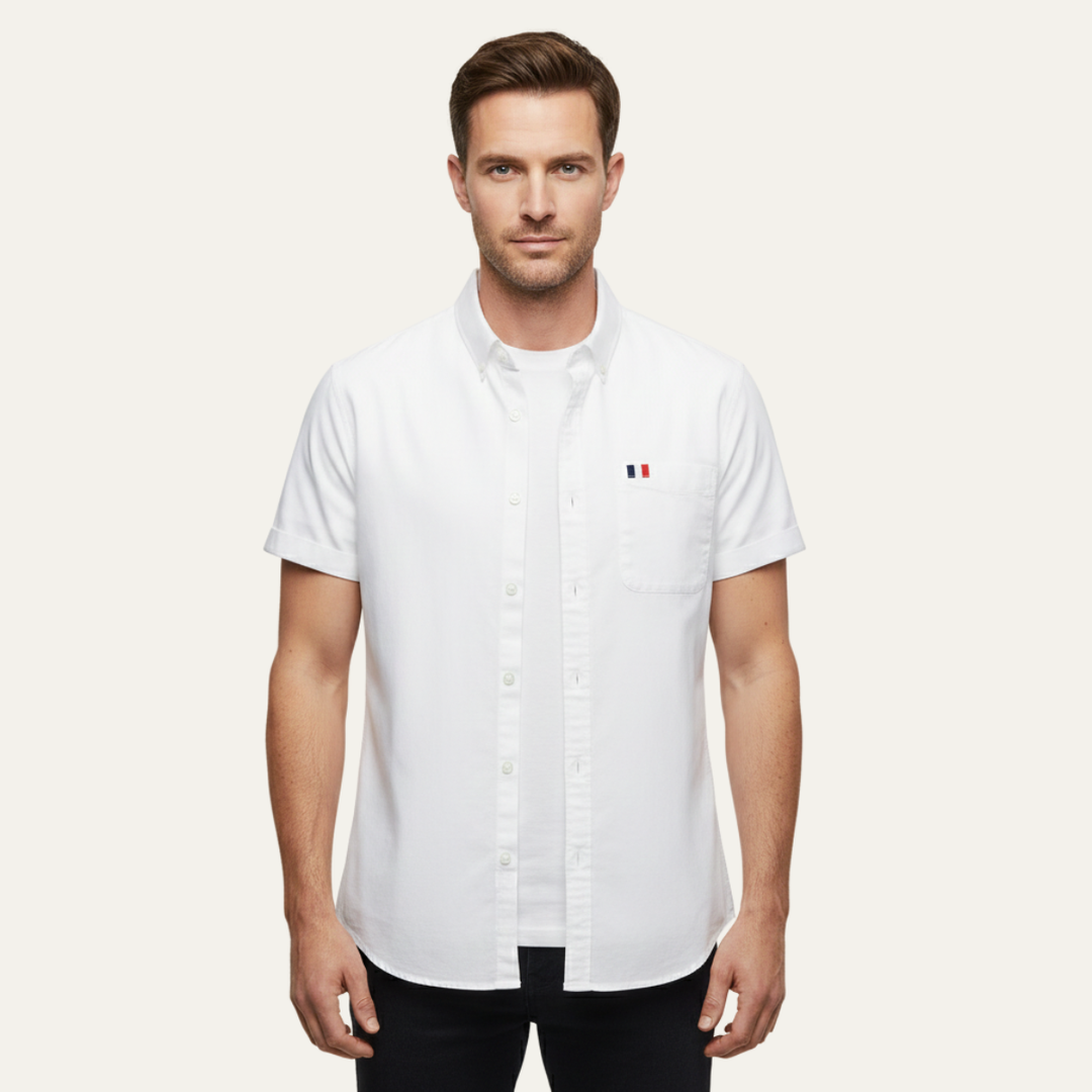 Salerno Baumwollhemd Slim Fit