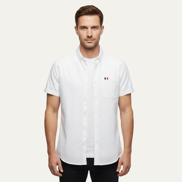 Salerno Baumwollhemd Slim Fit