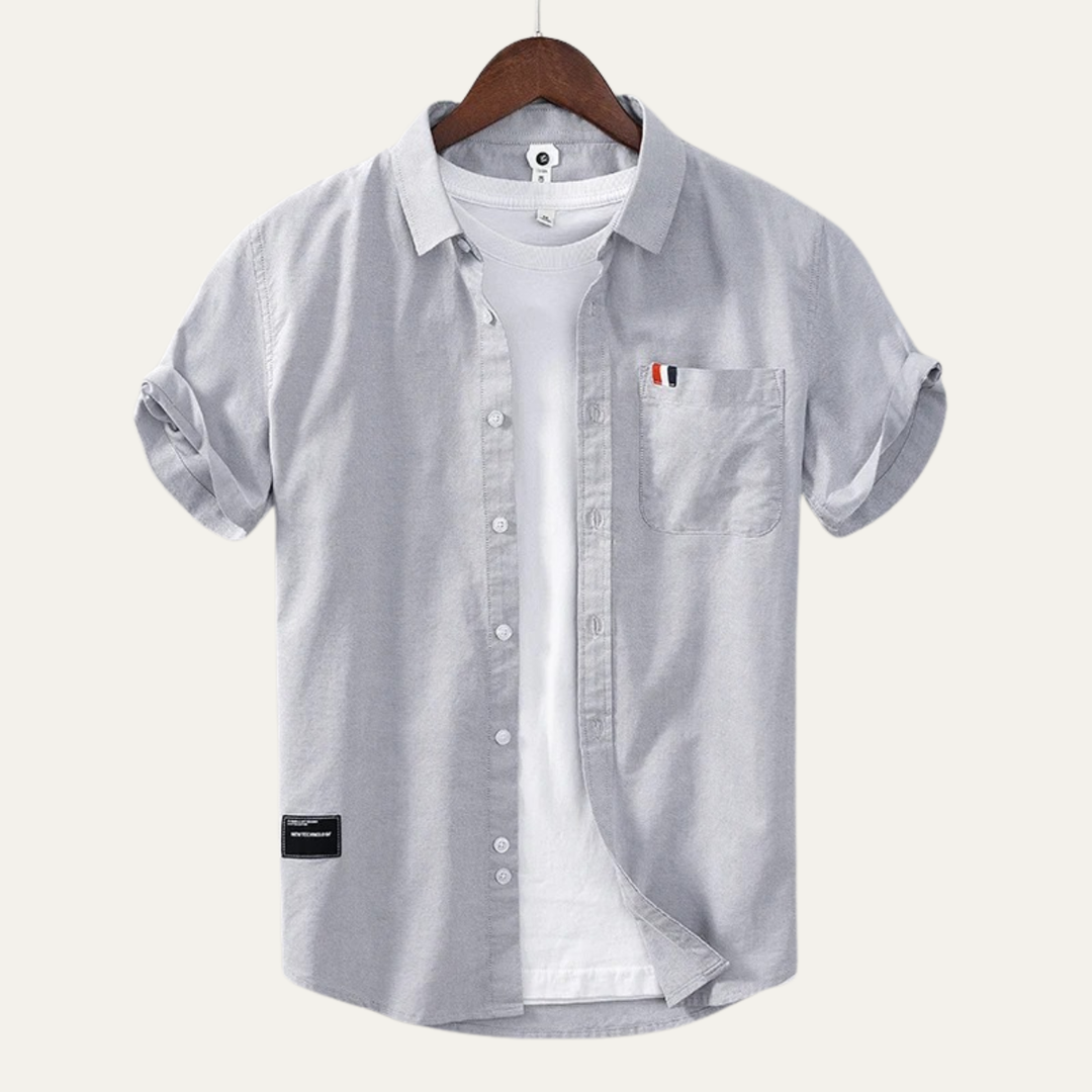 Salerno Baumwollhemd Slim Fit