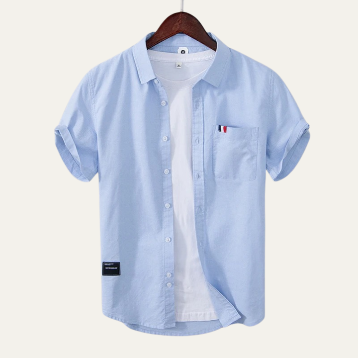 Salerno Baumwollhemd Slim Fit