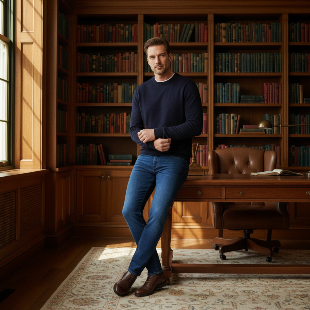 Santiago Stretch Herrenmode Slim Fit