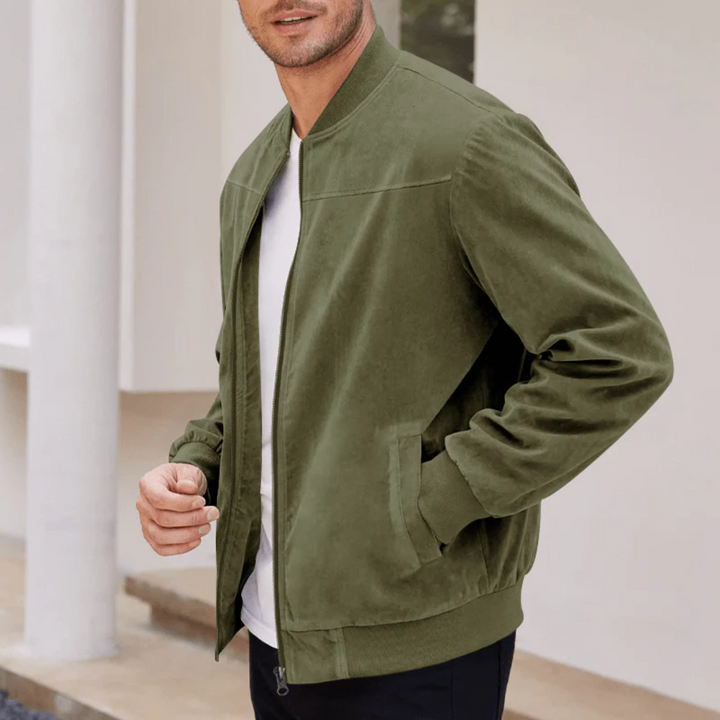 Soho Wildlederbomberjacke