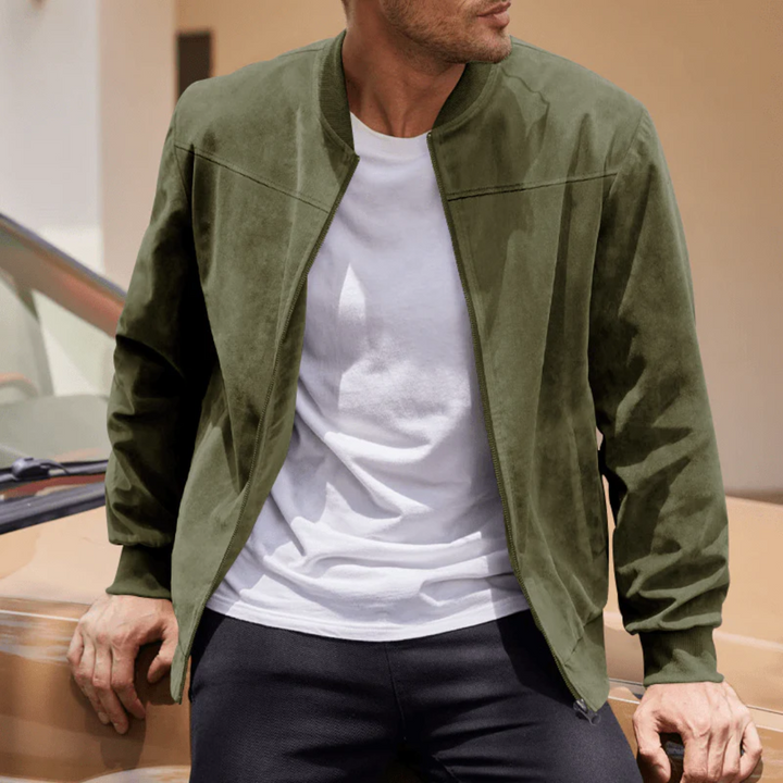 Soho Wildlederbomberjacke
