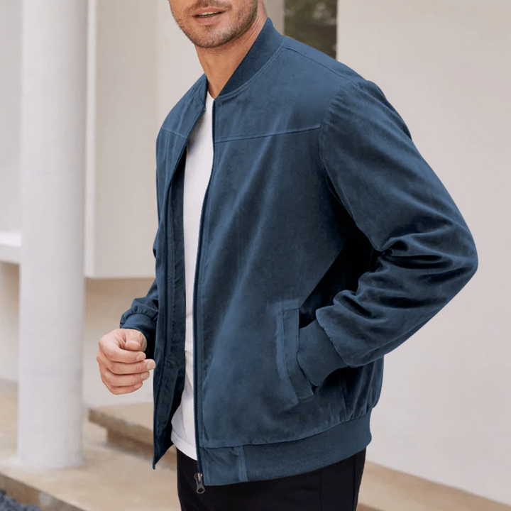 Soho Wildlederbomberjacke