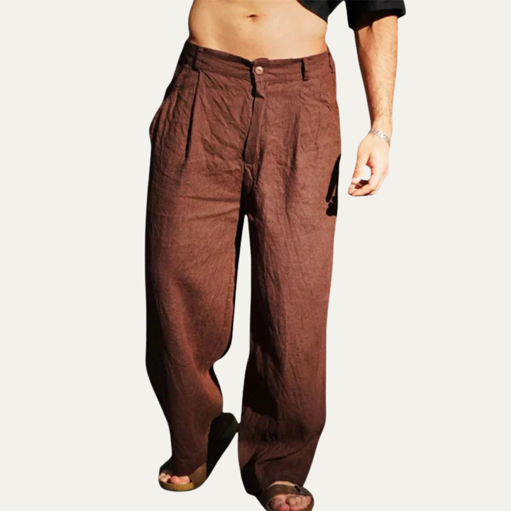 Stonebridge Leinenhose Relaxed Fit