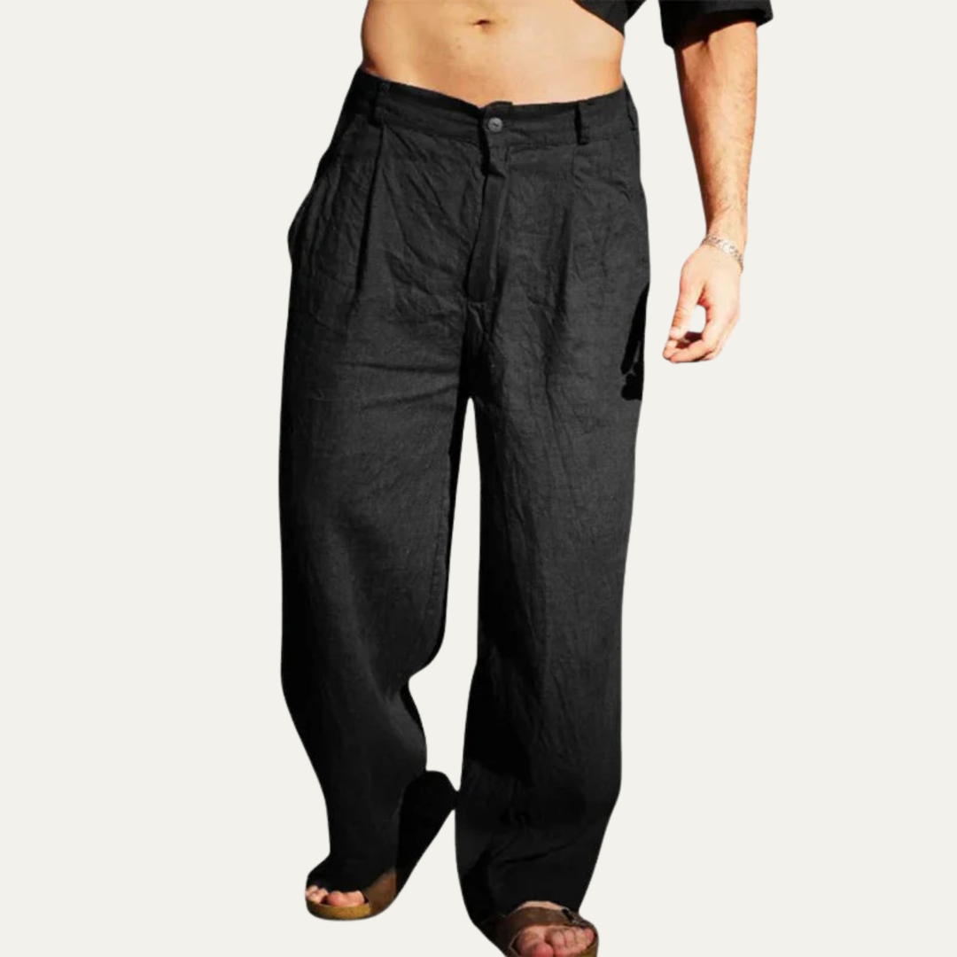 Stonebridge Leinenhose Relaxed Fit
