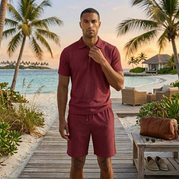 Surrey Jacquardpoloshirt