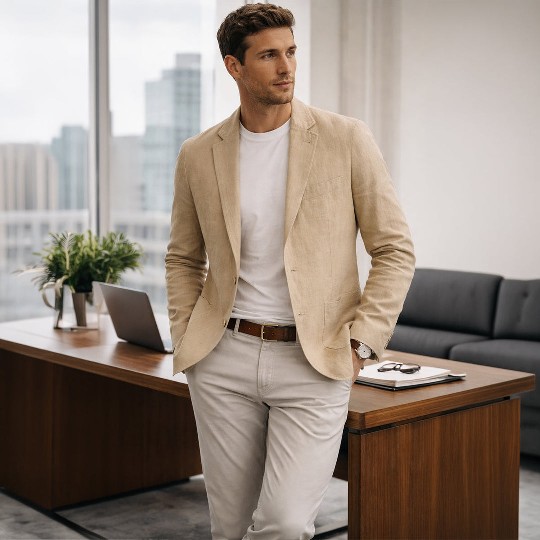 Venice Leinenblazer