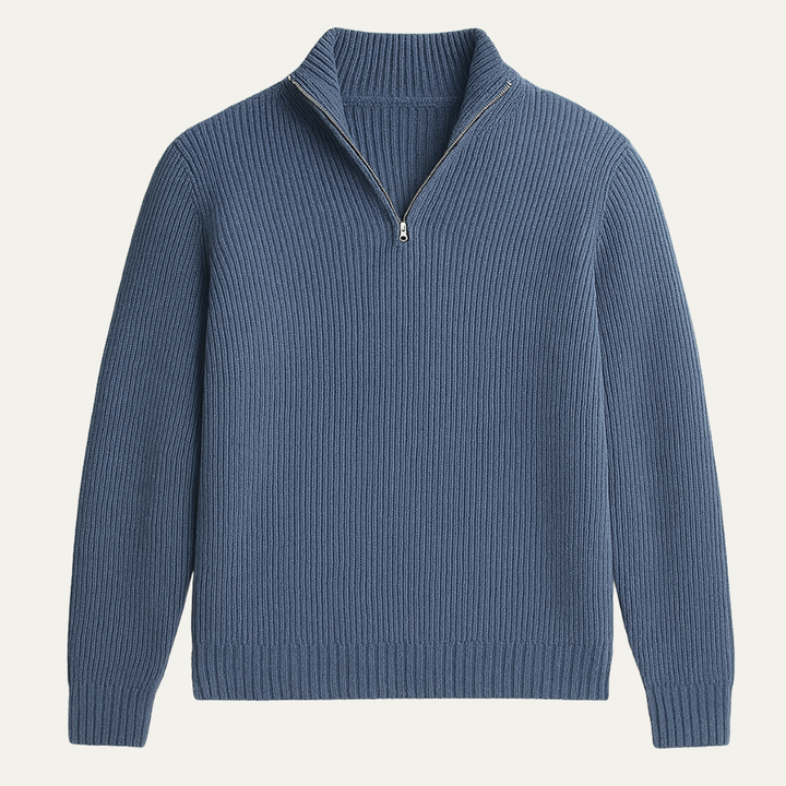 Vicenza Kaschmir-Half-Zip-Pullover