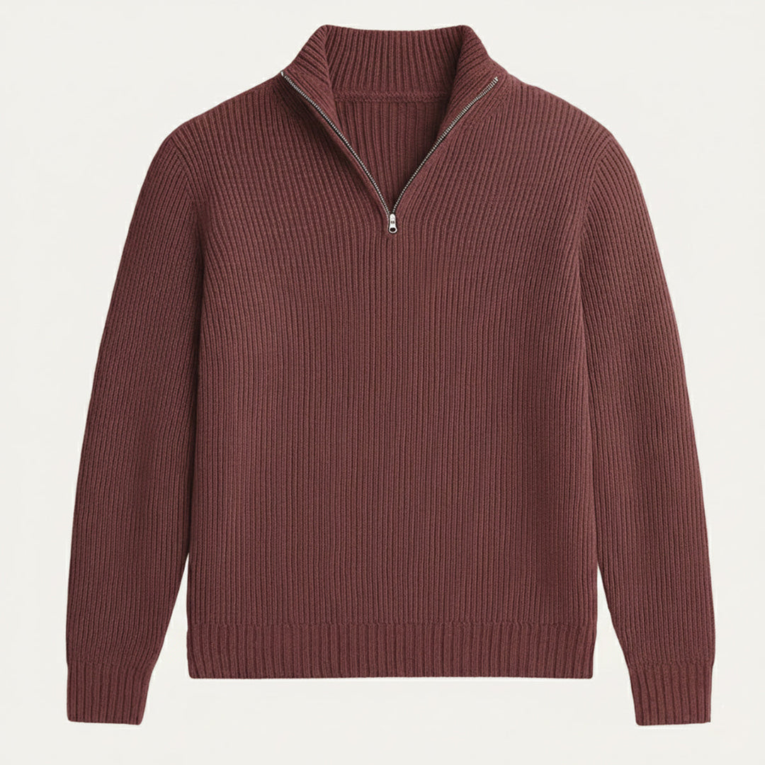 Vicenza Kaschmir-Half-Zip-Pullover