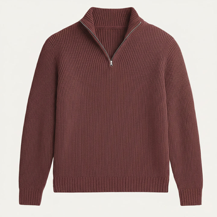 Vicenza Kaschmir-Half-Zip-Pullover