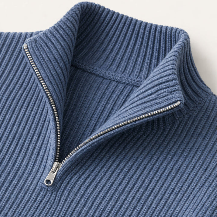 Vicenza Kaschmir-Half-Zip-Pullover