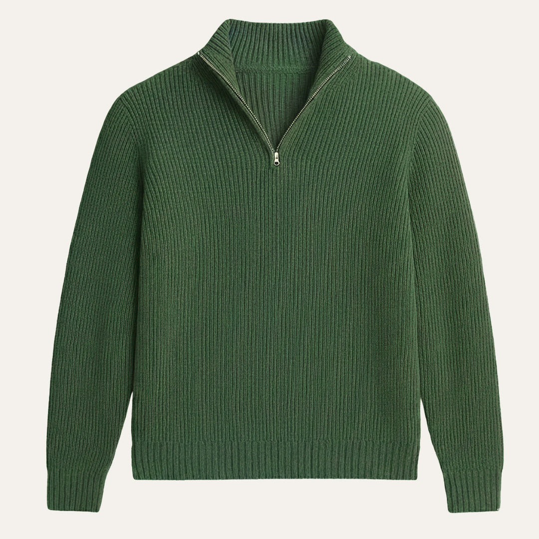 Vicenza Kaschmir-Half-Zip-Pullover