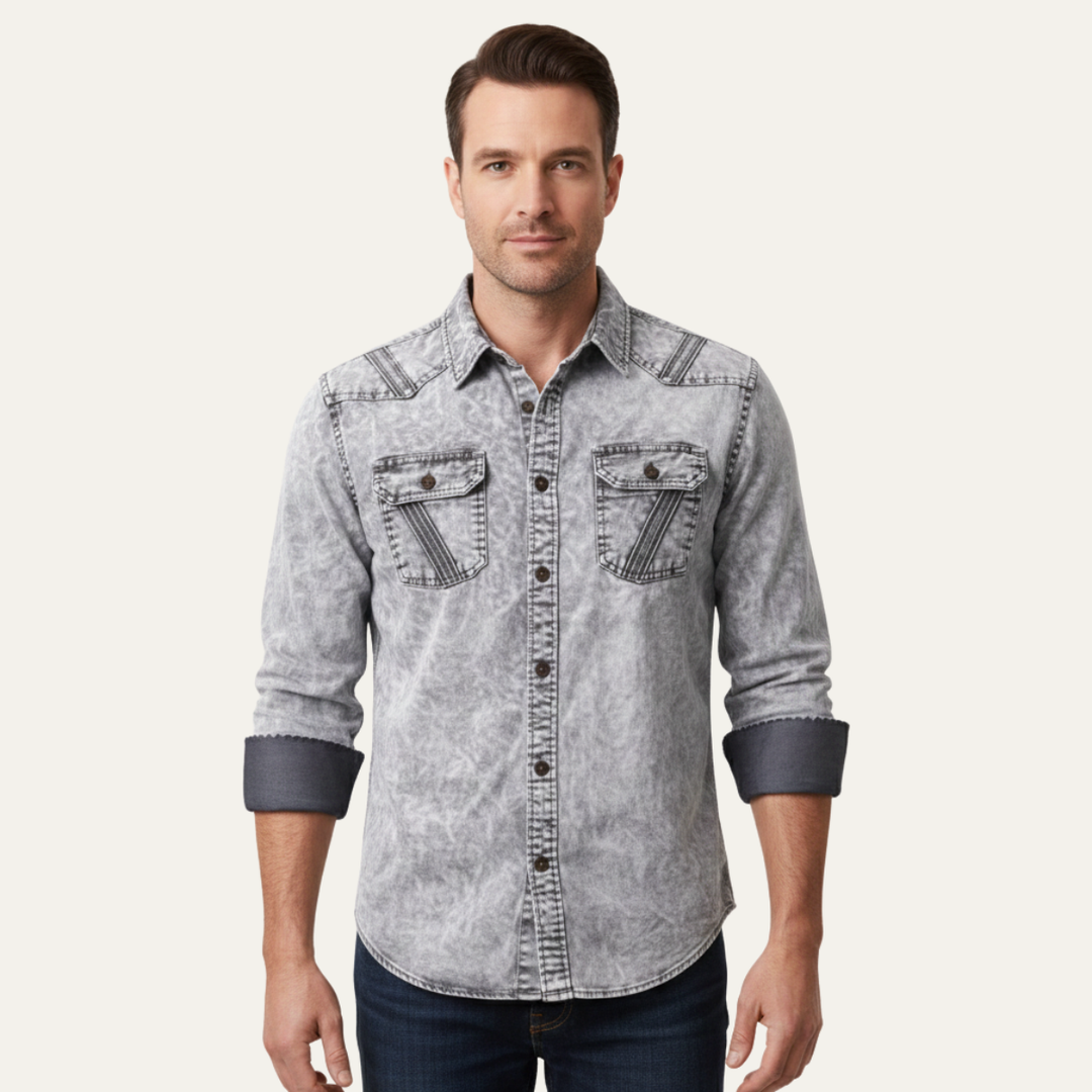 Windcrest Denimjeanshemd