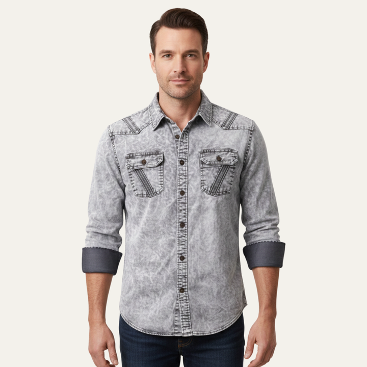 Windcrest Denimjeanshemd