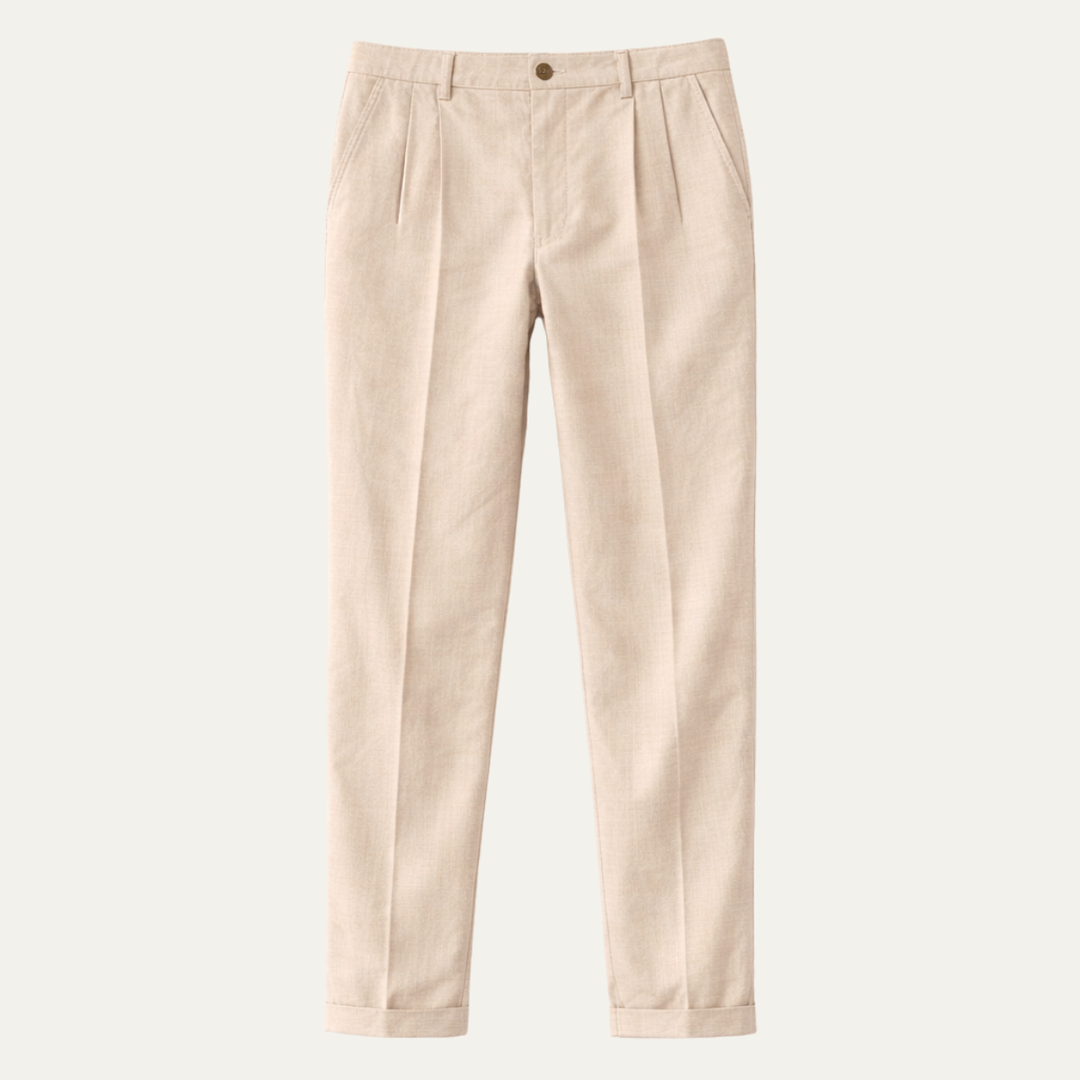 Windfield Leinenanzughose Slim Fit